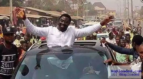 Photos: See How Mercy Johnson’s Husband Was Welcomed Like A King In His Hometown